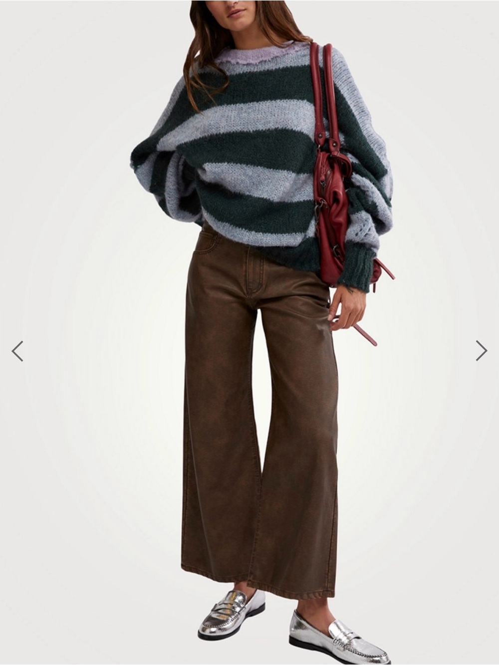 FREE PEOPLE
Paris Stripe Jacquard Sweater